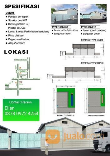 Pergudangan Sigma Kartika green warehouse gunung sindur serpong
