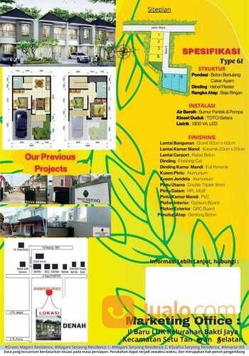 New Cluster Syafira Amarta Town House 599 JT-an**