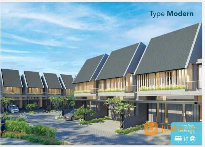 Rumah cluster Z living lake garden Grand wisata