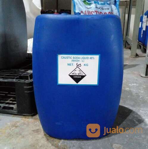 Caustic Soda Liquid - Sodium Hidroksida Cair (L-NaOH) 48% Ex Asahimas - 1 pail isi 40 kg