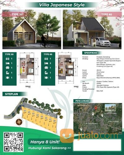 Villa Panorama Trawas Bergaya Jepang Promo 360 JT