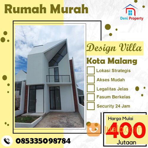 Rumah Bagus Desain Vila TANA ALIYA Dau Malang
