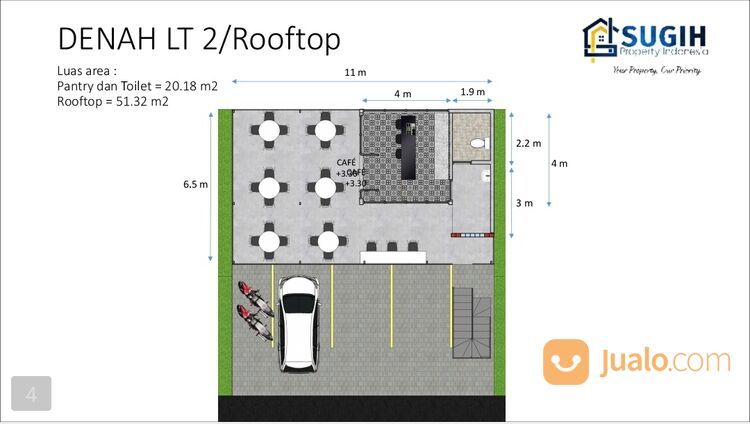 Murah ruko cafe 3 lantai arcamanik sindanglaya