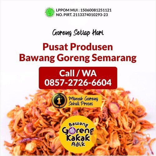 Distributor Bawang Goreng Semarang Kue Olahan Bawang merah