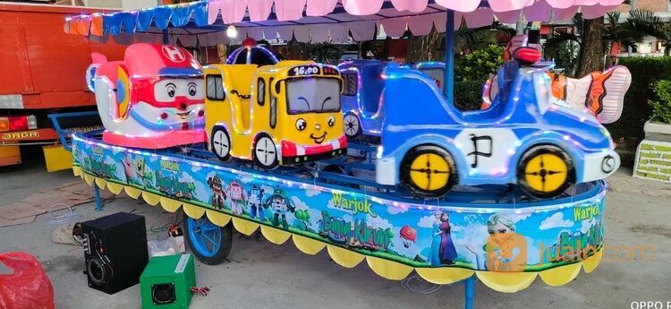odong odong becak cinta - kereta lantai full variasi