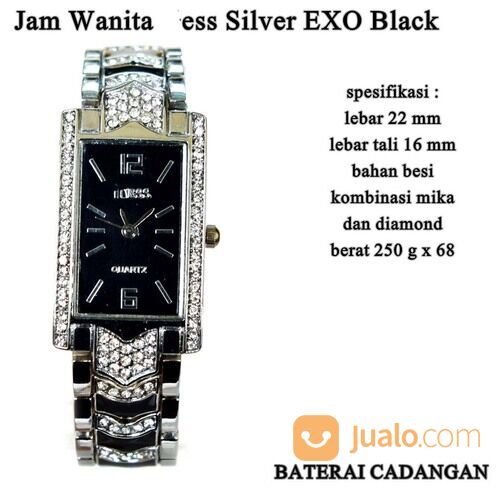 Jam tangan Female Stainless Diamond EXO