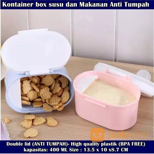 Kontainer susu bubuk / wadah susu bayi Tempat penyimpanan susu bubuk bayi