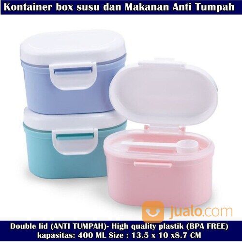 Kontainer susu bubuk / wadah susu bayi Tempat penyimpanan susu bubuk bayi