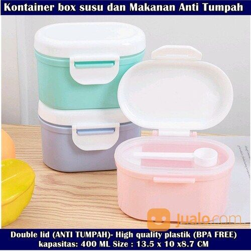 Kontainer susu bubuk / wadah susu bayi Tempat penyimpanan susu bubuk bayi