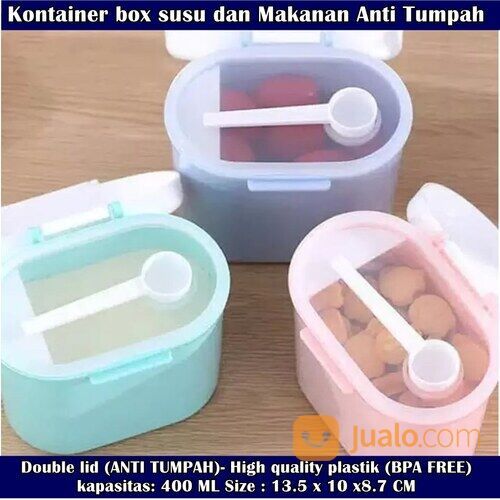 Kontainer susu bubuk / wadah susu bayi Tempat penyimpanan susu bubuk bayi