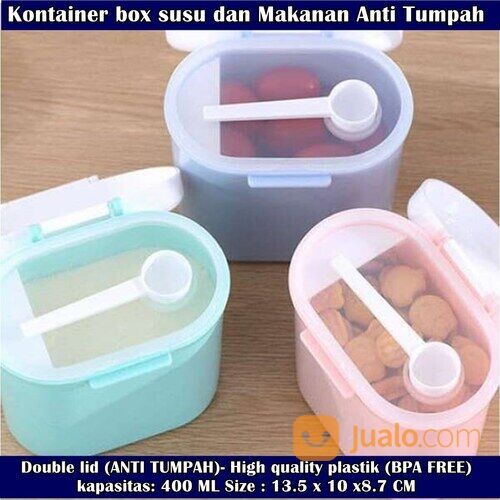 Kontainer susu bubuk / wadah susu bayi Tempat penyimpanan susu bubuk bayi