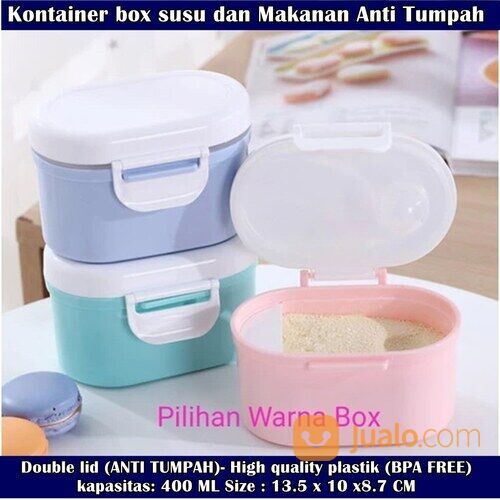 Kontainer susu bubuk / wadah susu bayi Tempat penyimpanan susu bubuk bayi