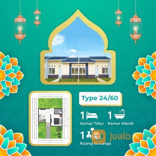 RUMAH SUBSIDI KPR SYARIAH DENGAN CICILAN FLAT 1JTAN DARI AWAL SAMPAI AKHIR DI CISEENG