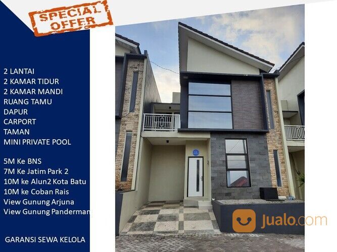 Villa Batu KPR Angsuran 4 Juta Per Bulan ada Kola Renang