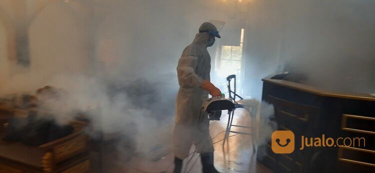 Jasa Penyemprotan Disinfektan mengunakan teknologi ozon nano water