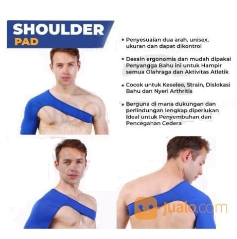 Deker Penyangga Pundak Punggung Bahu Shoulder Pad Support