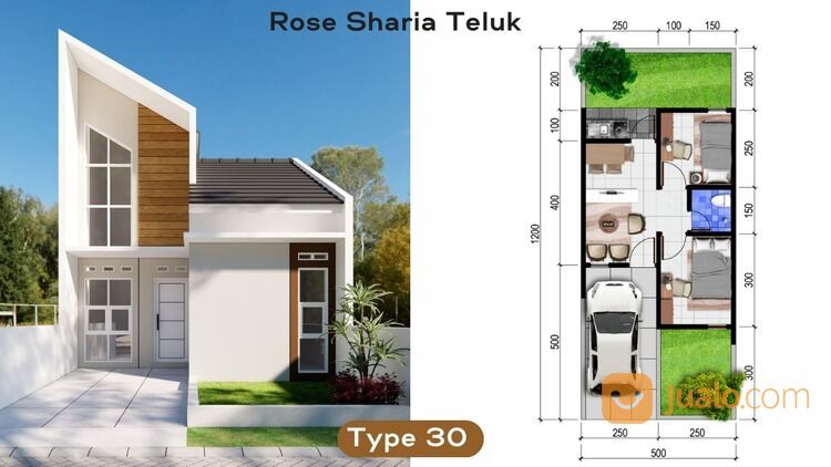 Rumah Perumahan Syariah Murah Tanpa Bank Teluk Purwokerto