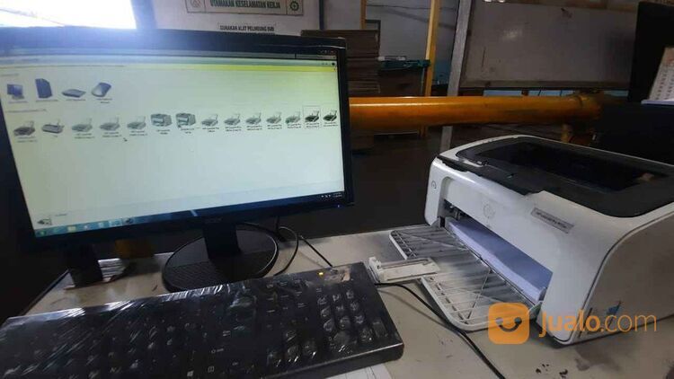 Disewa kan printer LaserJet hitam putih print scan copy harian atau bulanan surabaya