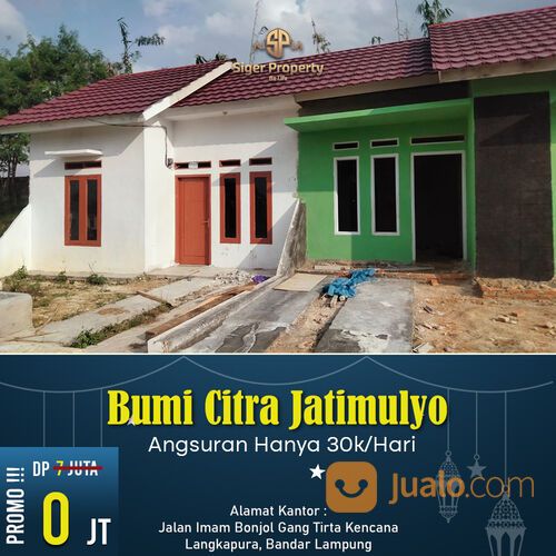 hunian subsidi di dekat Pasar jatimulyo #2