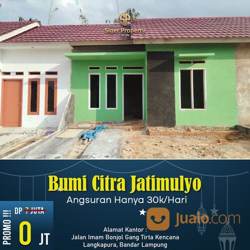 hunian subsidi di dekat Pasar jatimulyo #2
