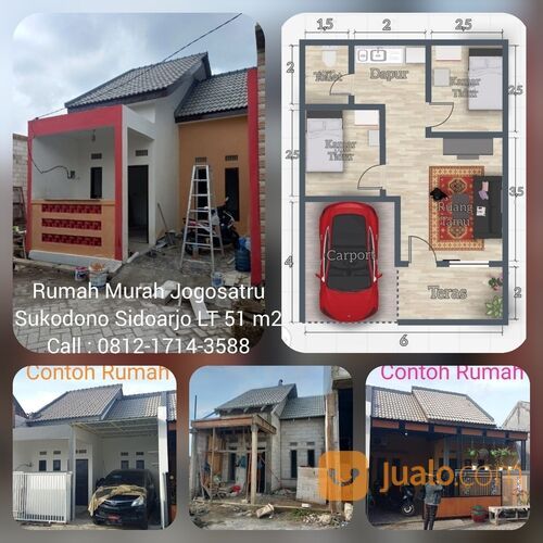 Rumah Murah di Sukodono Sidoarjo Daerah Jogosatru