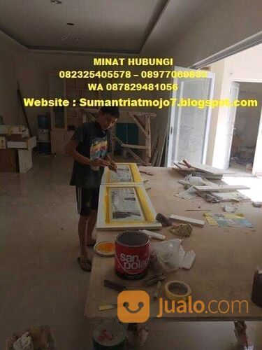Jasa tukang cat duco, melamine, politur, pengecatan rumah