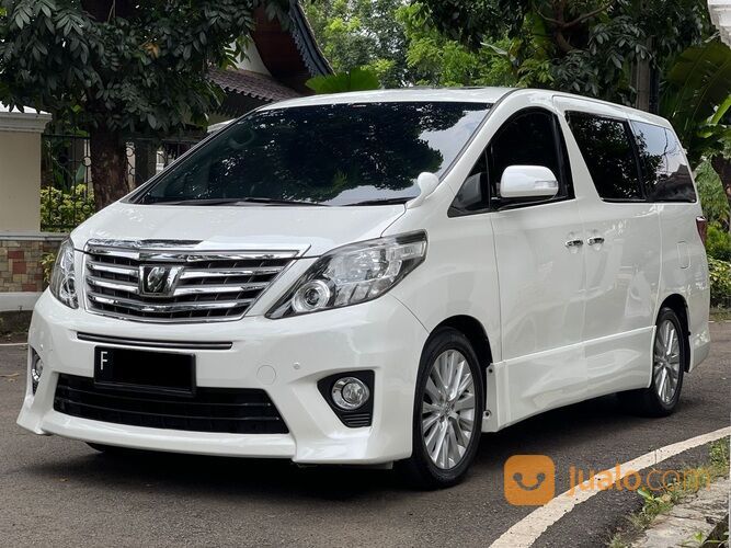 Toyota alphard 2011/2012 SC Audioless CBU Japan (facelift) low km