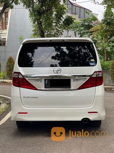 Toyota alphard 2011/2012 SC Audioless CBU Japan (facelift) low km
