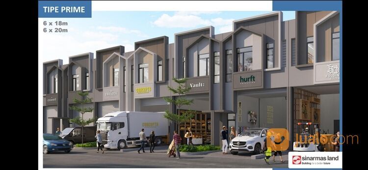 Gudang Taman Tekno BSD city strategis investasi terbaik