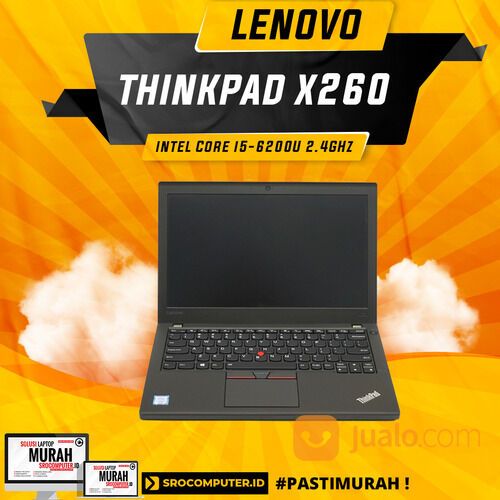 Lenovo ThinkPad X260 8GB RAM 256GB SSD Core i5-6200U (Gen-6) 2.4GHz