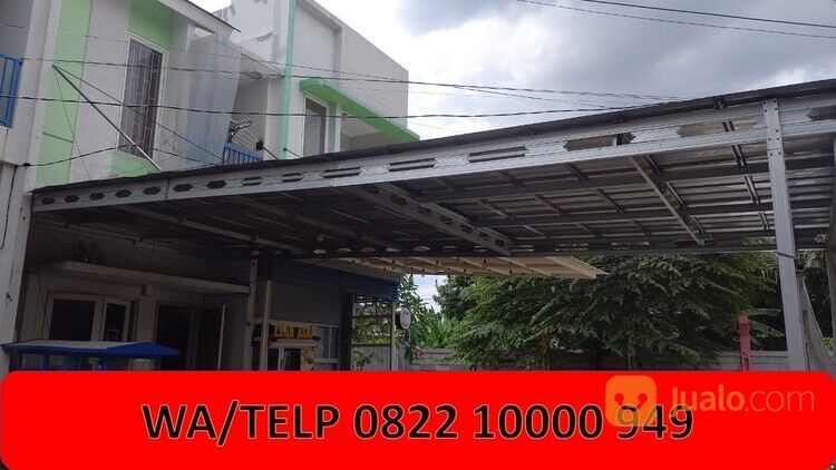 Pasang Kanopi Baja Ringan Per Meter Bekasi WA/TELP 0822 10000 949