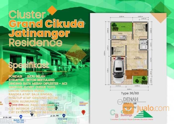 Rumah, Cluster Grand Cikuda Jatinangor Residence