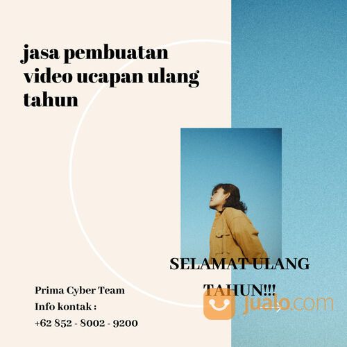 TERMURAH!!! Jasa Pembuatan Video Ucapan Ulang Tahun