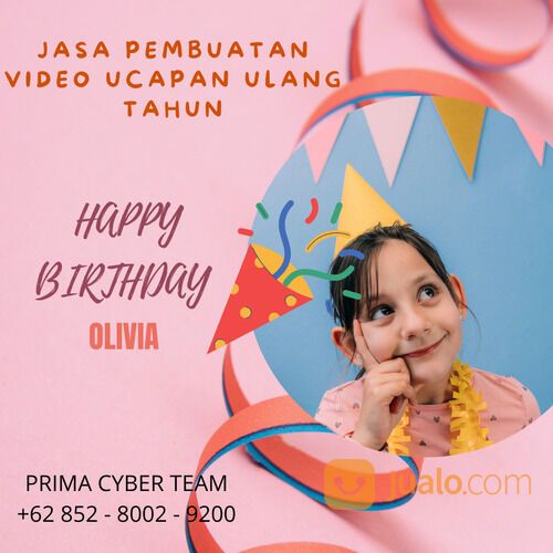 TERMURAH!!! Jasa Pembuatan Video Ucapan Ulang Tahun