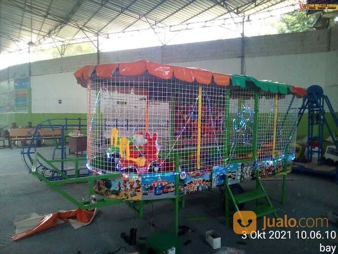 promo wahana mandi bola outdoor lengkap odong goyang