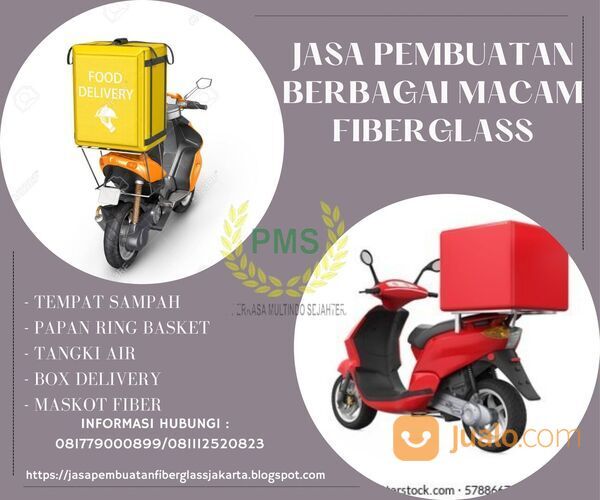 JASA PEMBUATAN BOX DELIVERY FIBERGLASS DI TANGERANG SELATAN