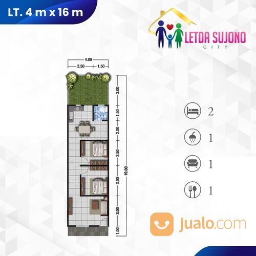 LETDA SUJONO CITY (Jalan Baru, simpang Jalan Bantan - Letda Sujono) Medan