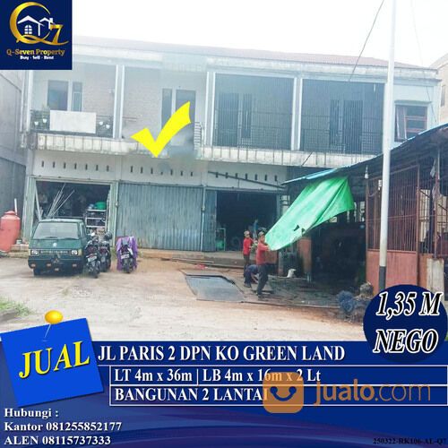 Ruko Strategis, Jalan Paris 2, Pontianak, Kalimantan Barat