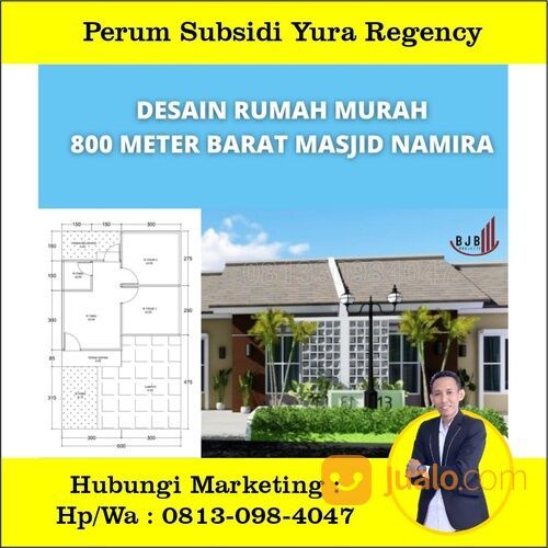 Rumah subsidi Lamongan Yura Regency | Belakang masjid Namira