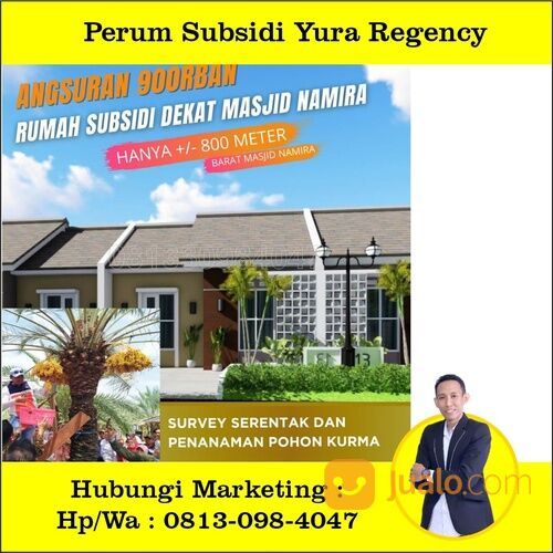 Rumah subsidi Lamongan Yura Regency | Belakang masjid Namira