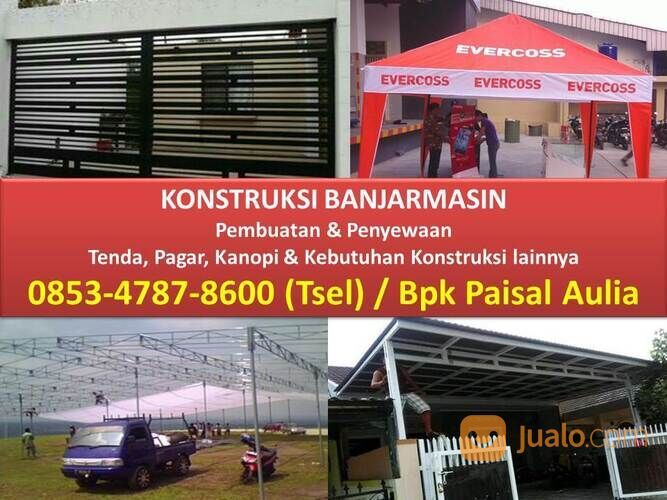 0853-4787-8600 Pasang Kanopi Baja Ringan Banjarmasin,Harga Kanopi Per Meter di Banjarmasin