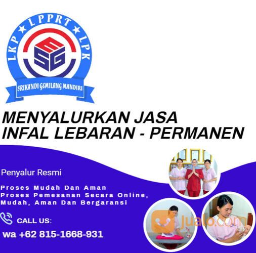 penyalur Penyedia Jasa Kebutuhan Asisten rumah tangga, Babysitter,Perawat Lansia