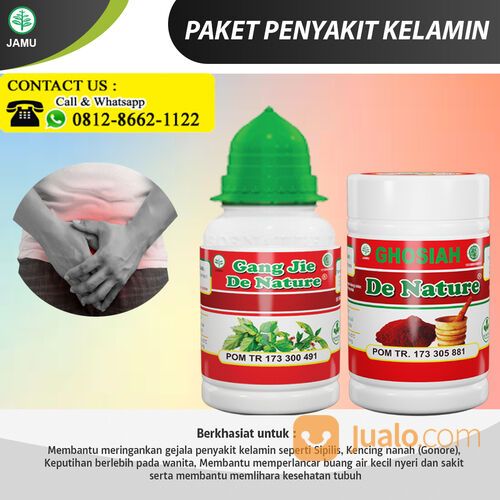 Obat penyakit Klamidia Obat Herbal yang ampuh & terpercaya De Nature