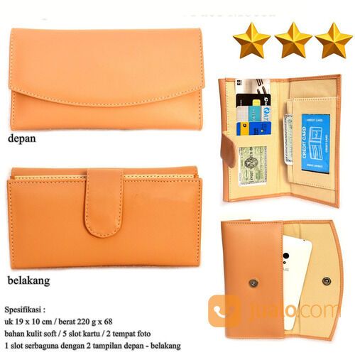 Dompet Hp Wanita Kulit TwoFace