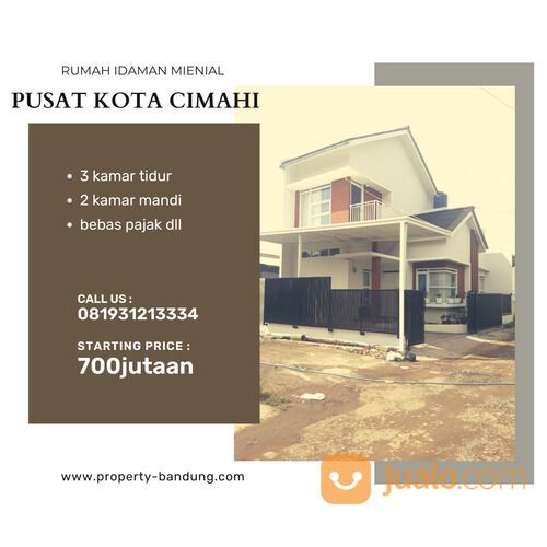 Rumah di Mainroad Kota Cimahi Lokasi strategis