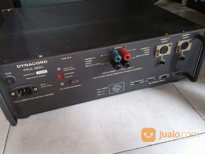 Amplifier Power Dynacord S1200 Germany