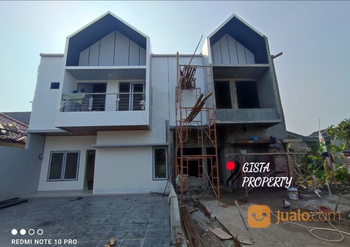 Rumah Baru 2 LT Dalam Cluster Lokasi di Jalan Putri Tunggal Cimanggis Depok