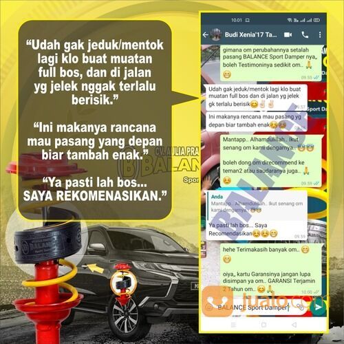 Mobil Jadi NYAMAN BANGET!! Setelah pemasangan BALANCE DAMPER kaki kaki mobil makin SOFT!