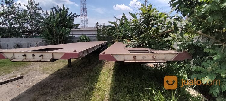 Ekor / Buntut / Trailer. Flat Deck / lantai & Chasis. Simojoyo & Diamond
