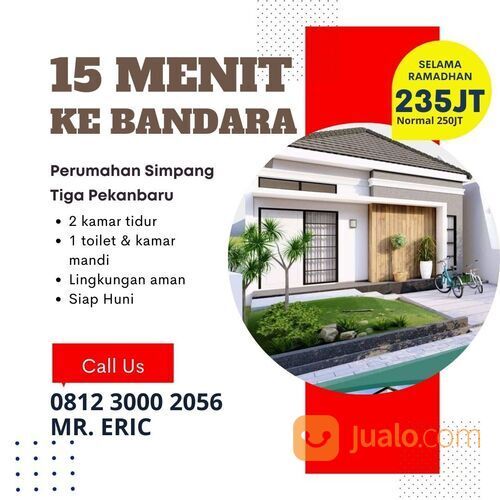 Perumahan Parit Indah Labersa Pekanbaru Tipe 40/95 Sagifa Residence 8